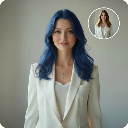 Blue Hair