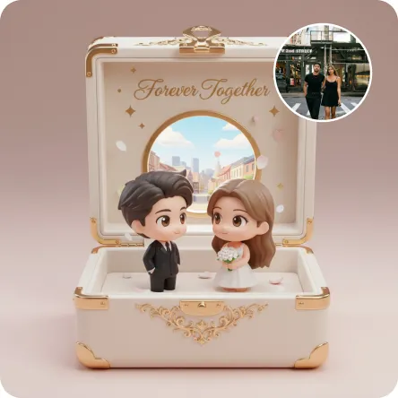 Couple Jewelry Box