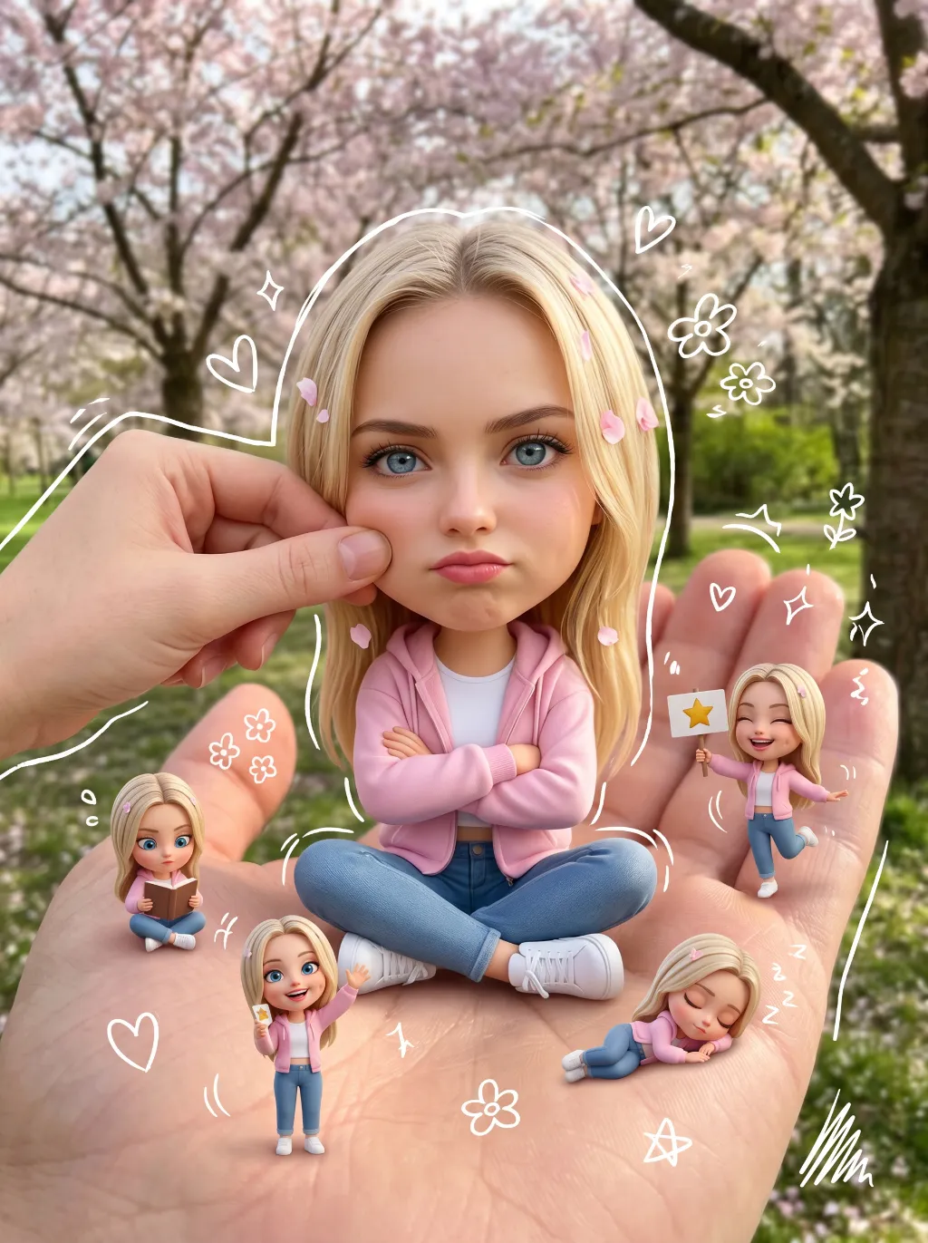 Handheld Doll