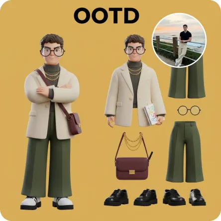 3D OOTD