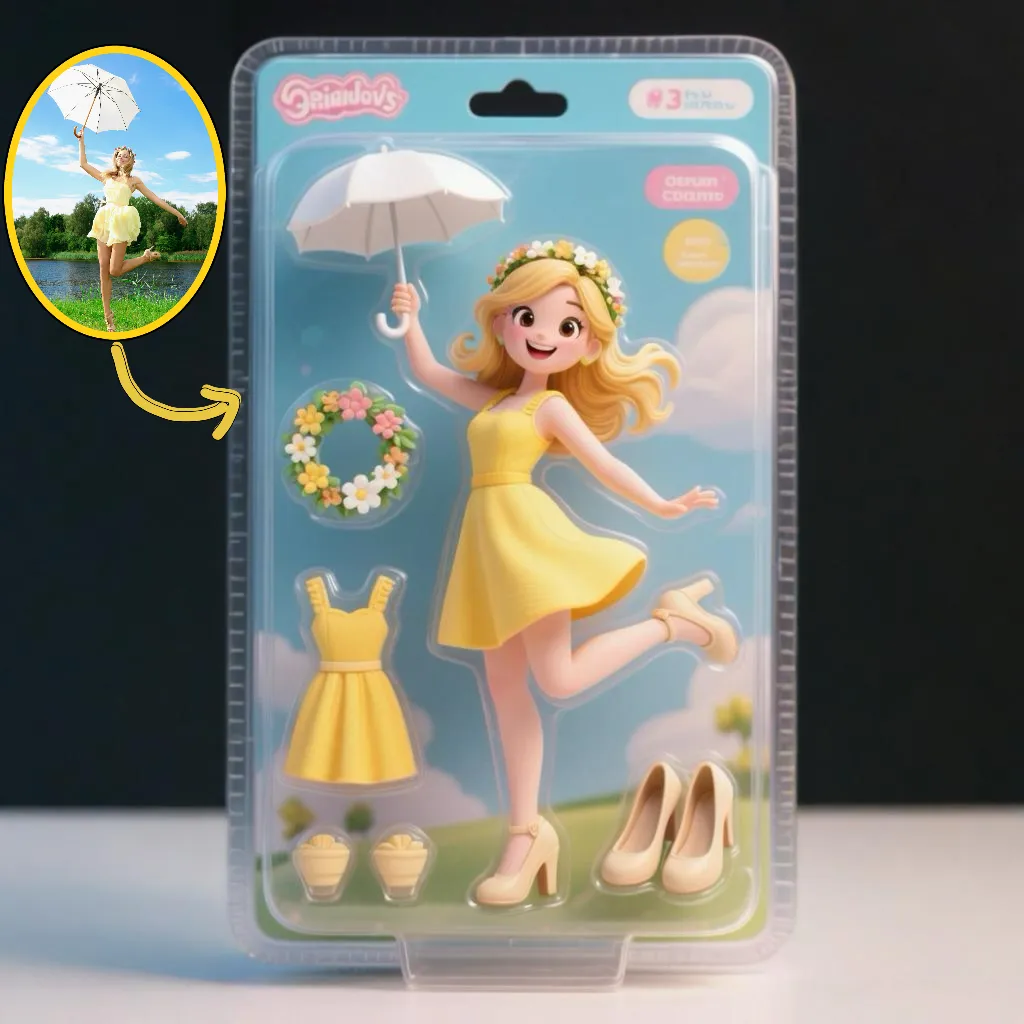 Plastic Bubble Figure